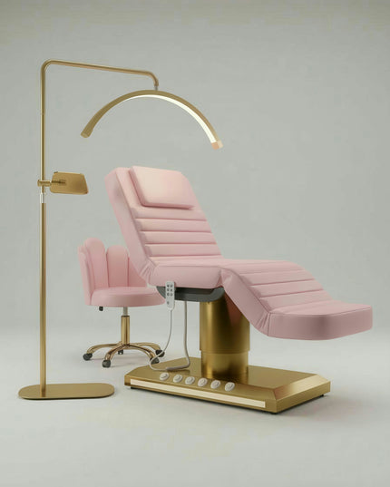HotHeadz©Electric Beauty Bed - stool & Lamp