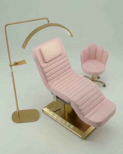 HotHeadz©Electric Beauty Bed - stool & Lamp