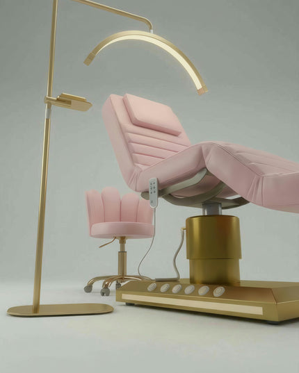 HotHeadz©Electric Beauty Bed - stool & Lamp